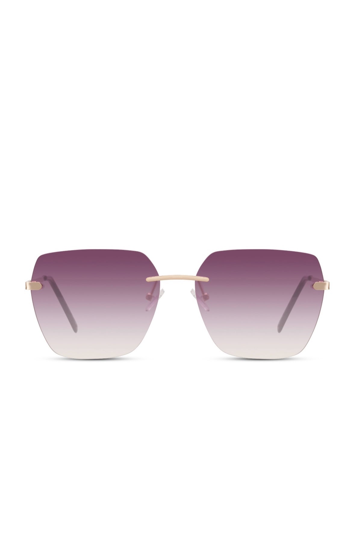 Purple lens sunglasses