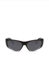 Black “biker” sunglasses