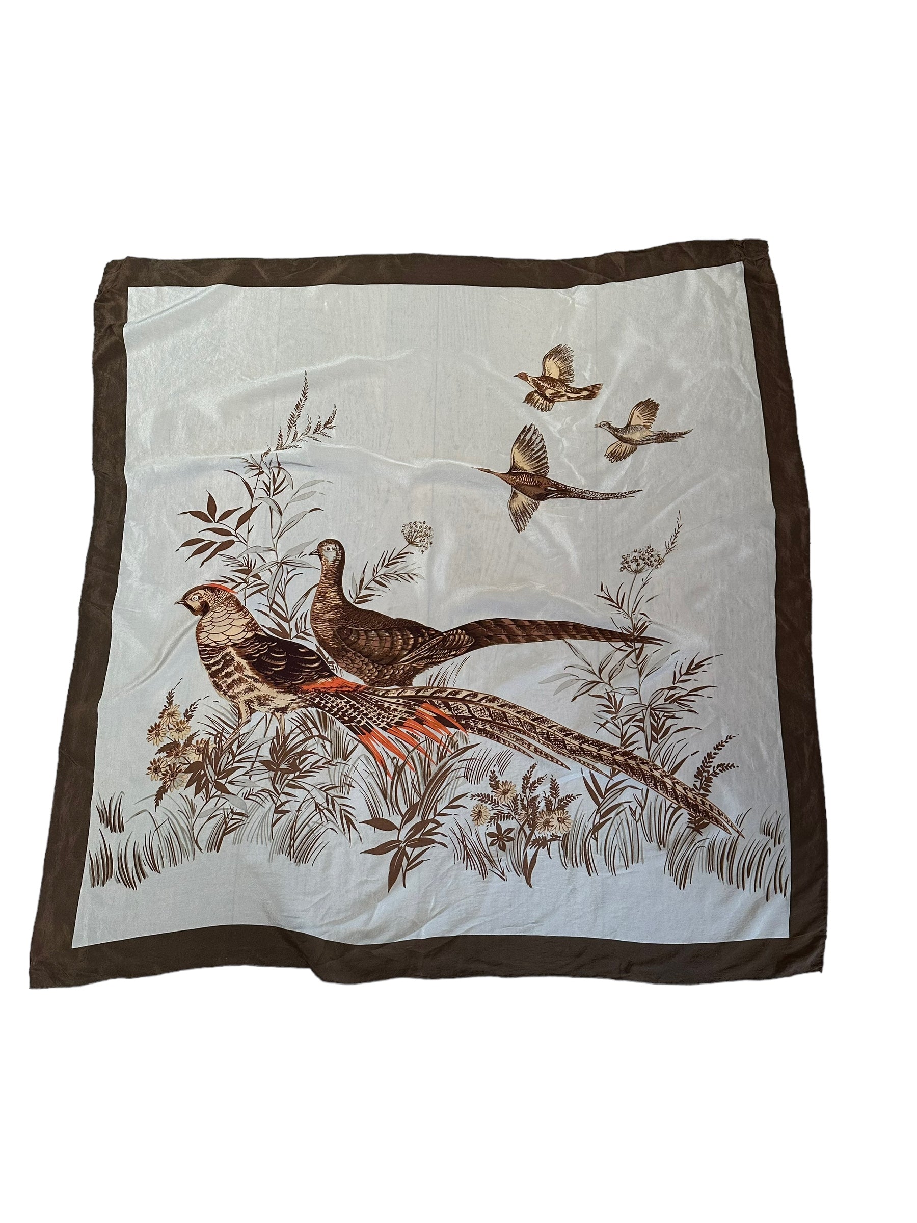 Vintage silk scarf