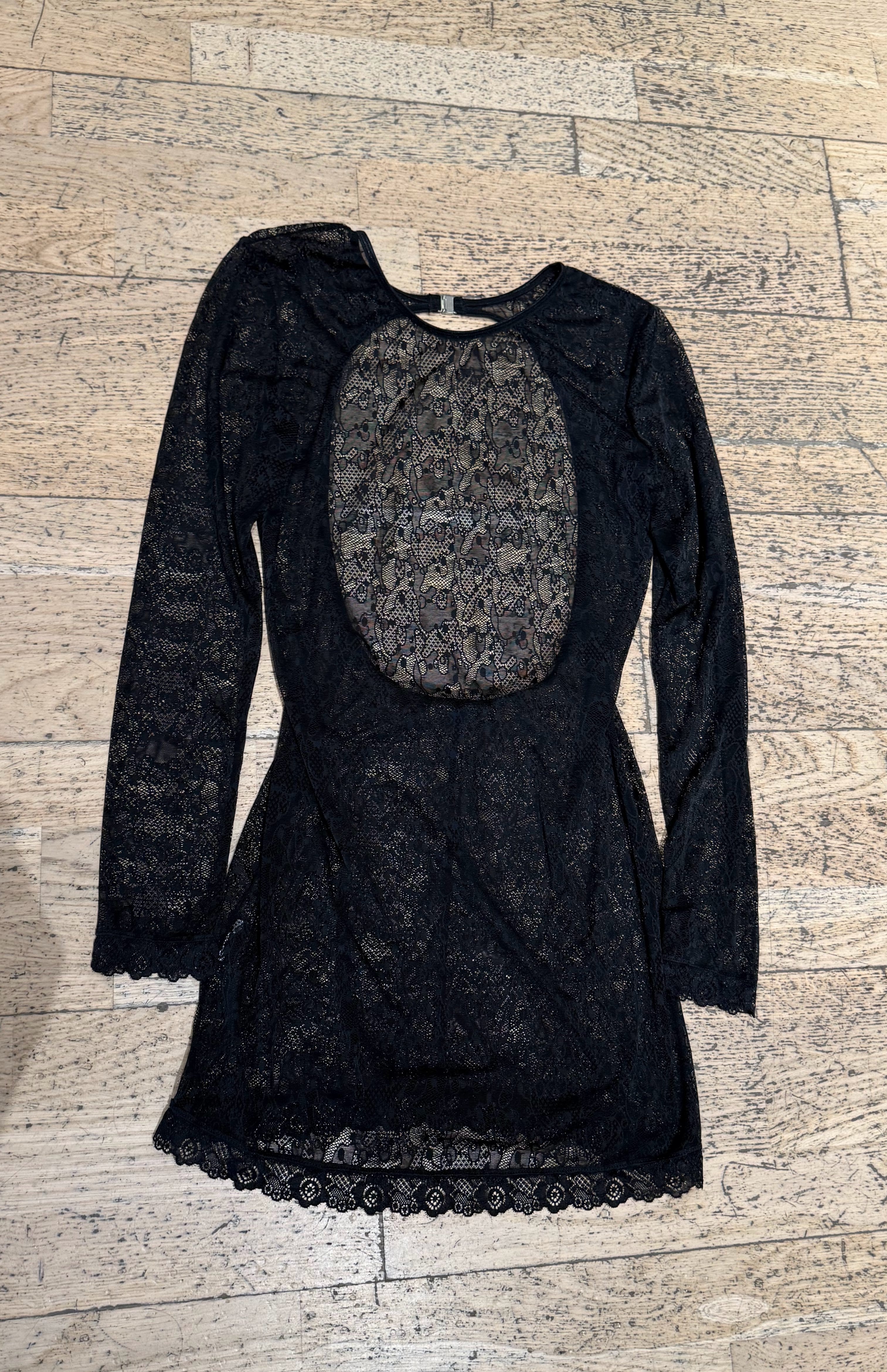 Vintage lace dress S