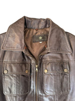 Load image into Gallery viewer, Vintage leather jacket S
