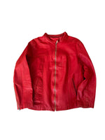Load image into Gallery viewer, Vintage Y2K leather jacket L
