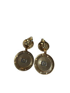 Vintage unused clip on earrings