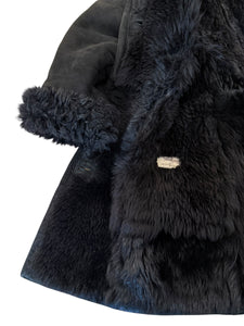 Vintage sheepskin coat M/L
