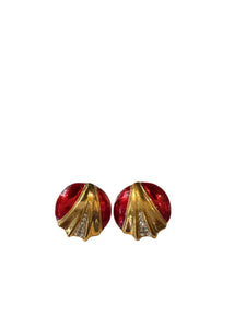 Vintage unused clip on earrings