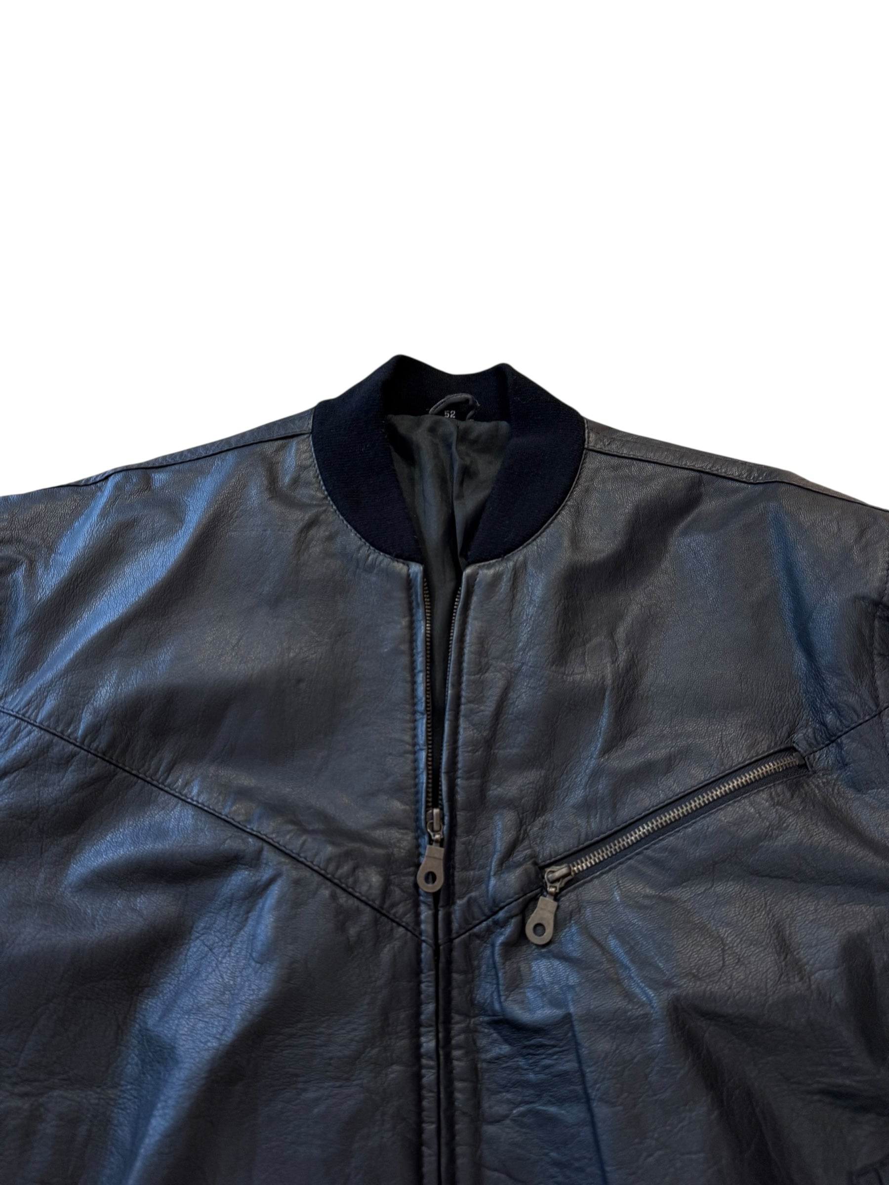 Vintage leather jacket XL