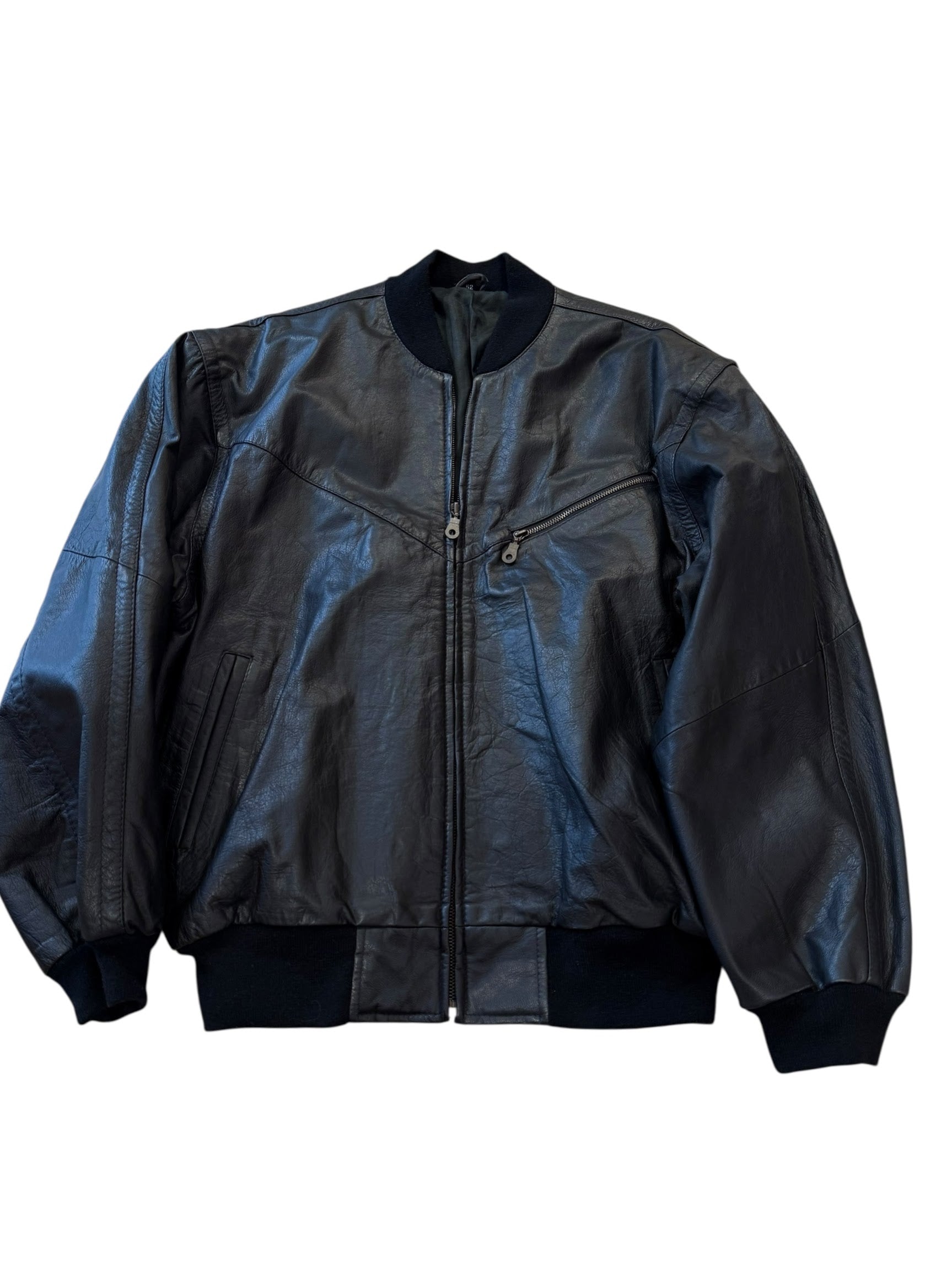Vintage leather jacket XL