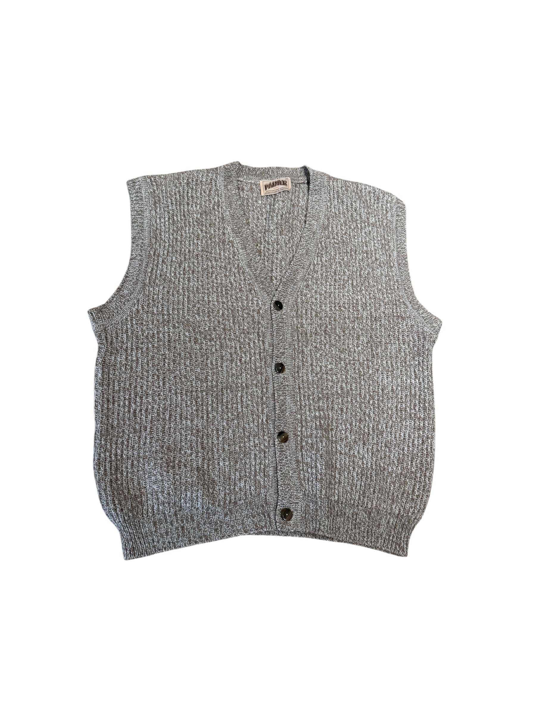 Vintage knit vest XL