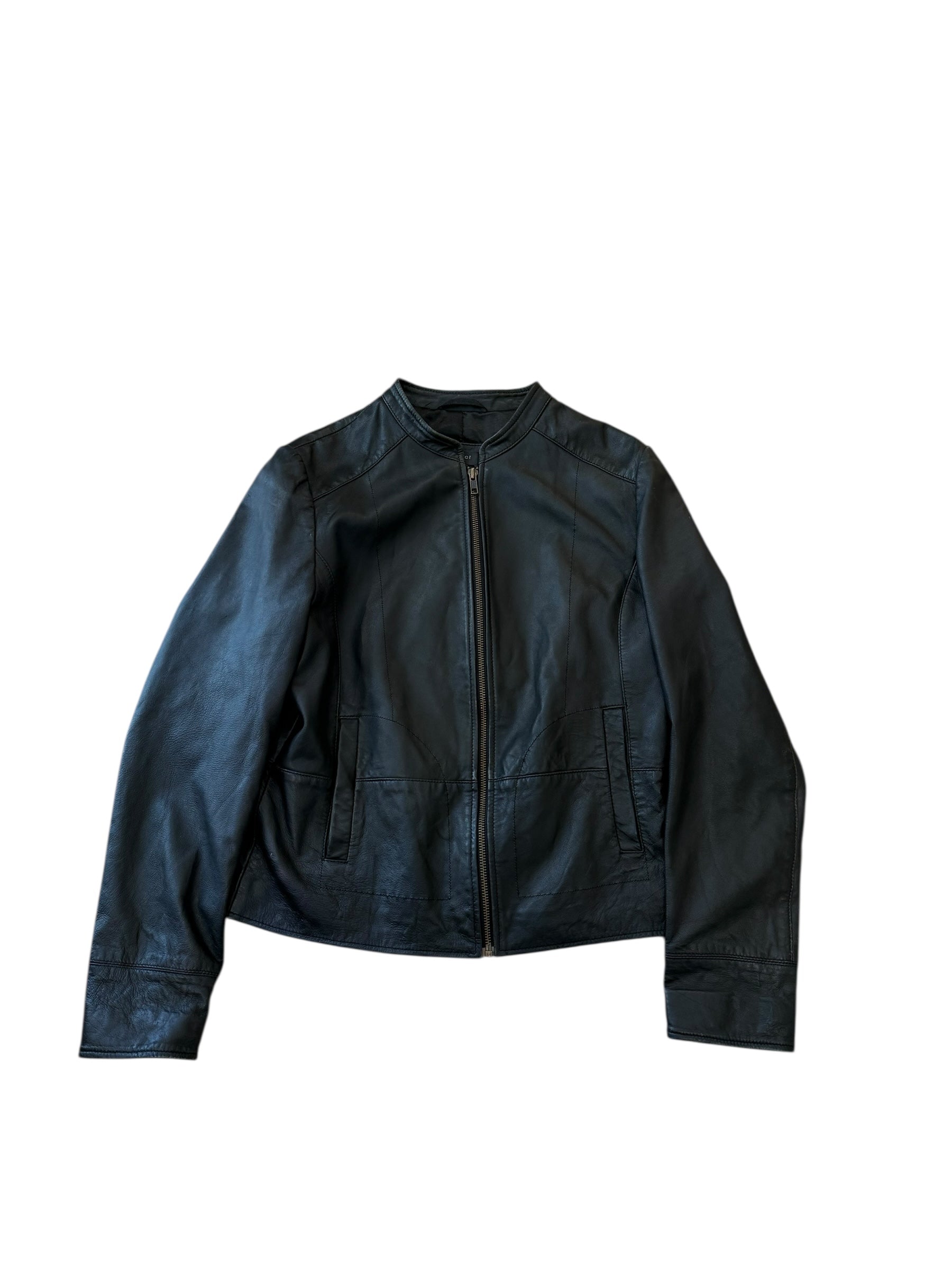 Vintage leather jacket M