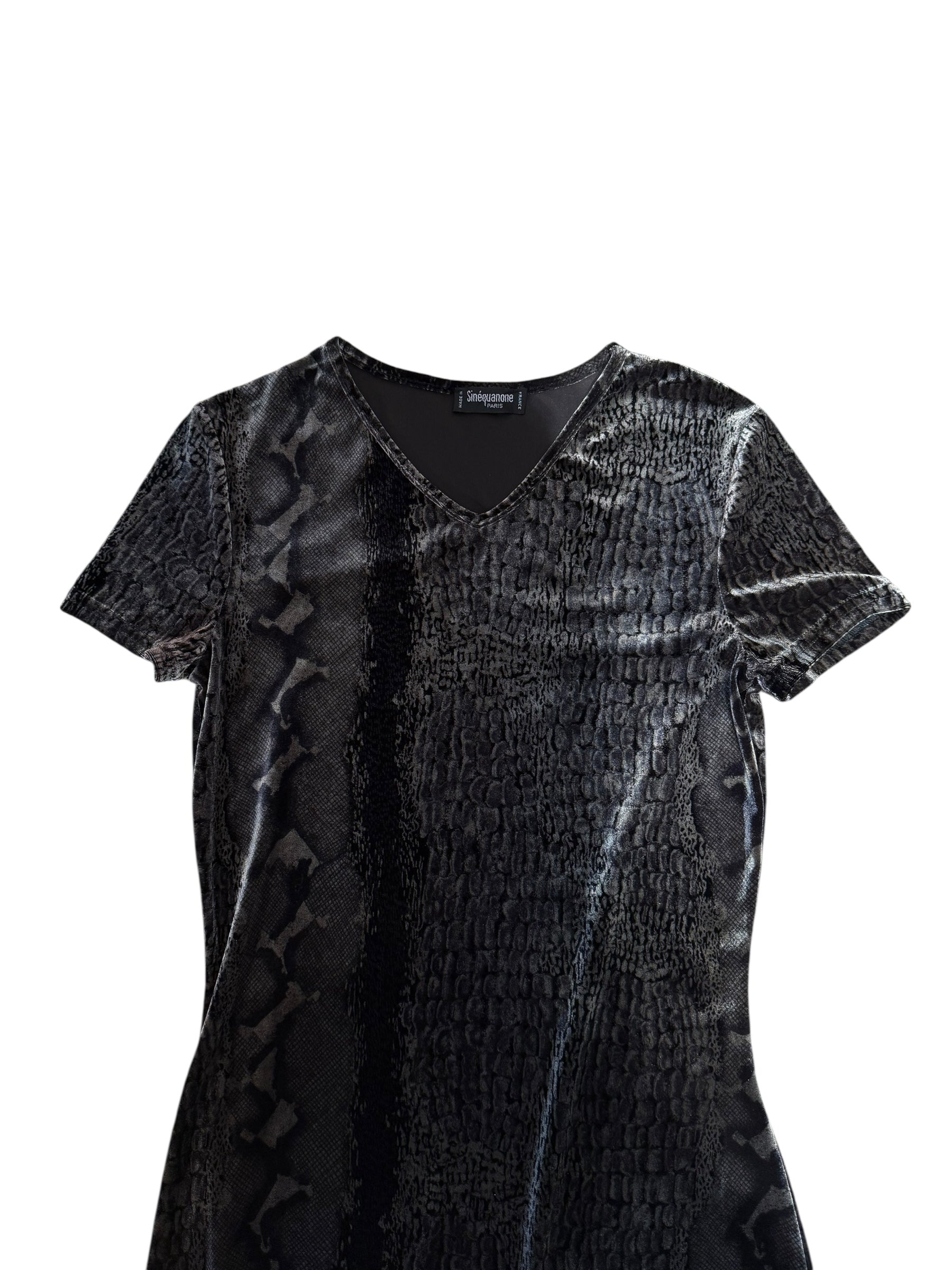 Vintage velvet dress M/L