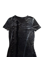 Load image into Gallery viewer, Vintage velvet dress M/L
