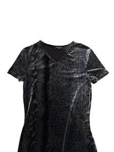 Vintage velvet dress M/L