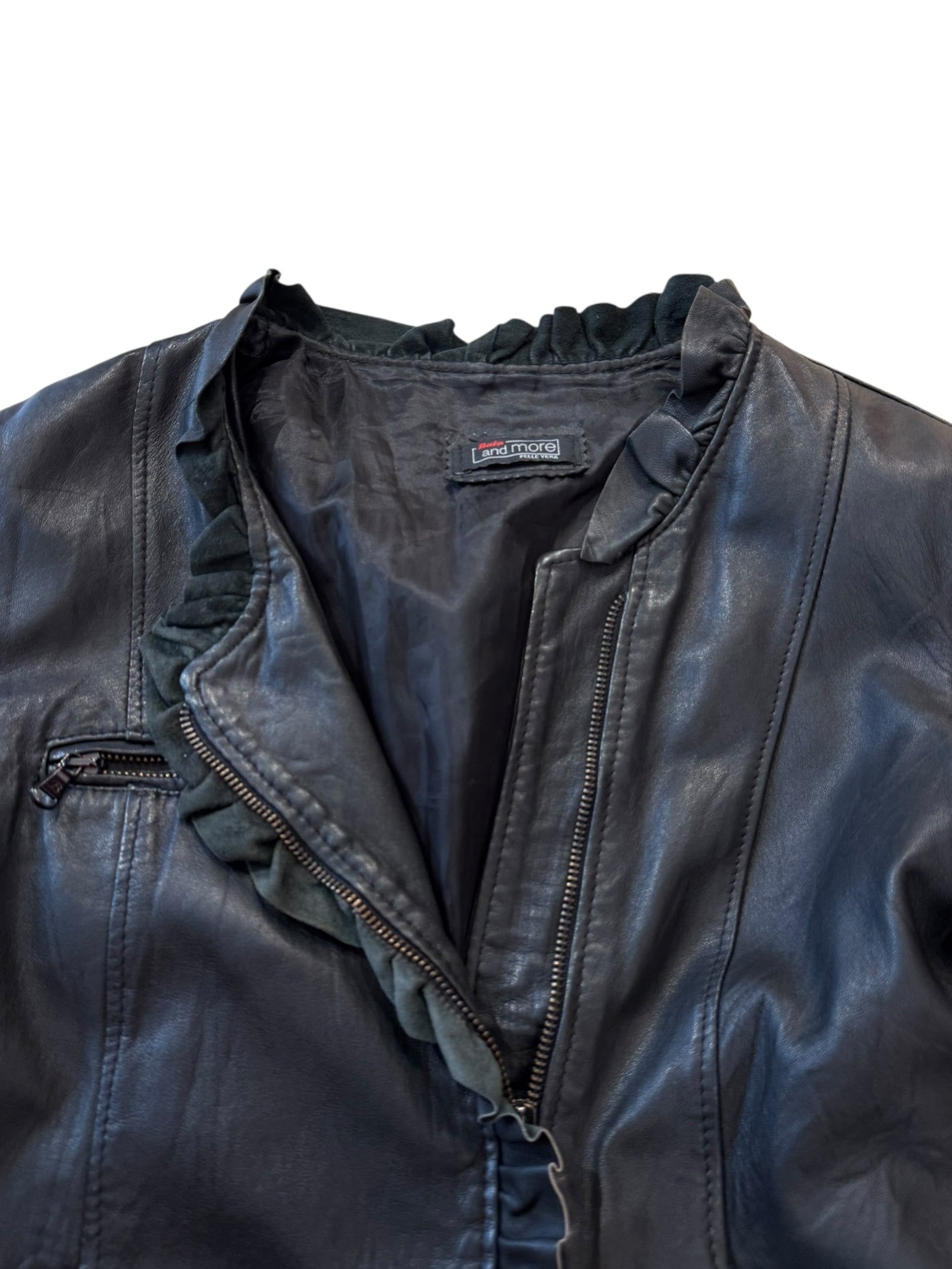 Vintage leather jacket S/M