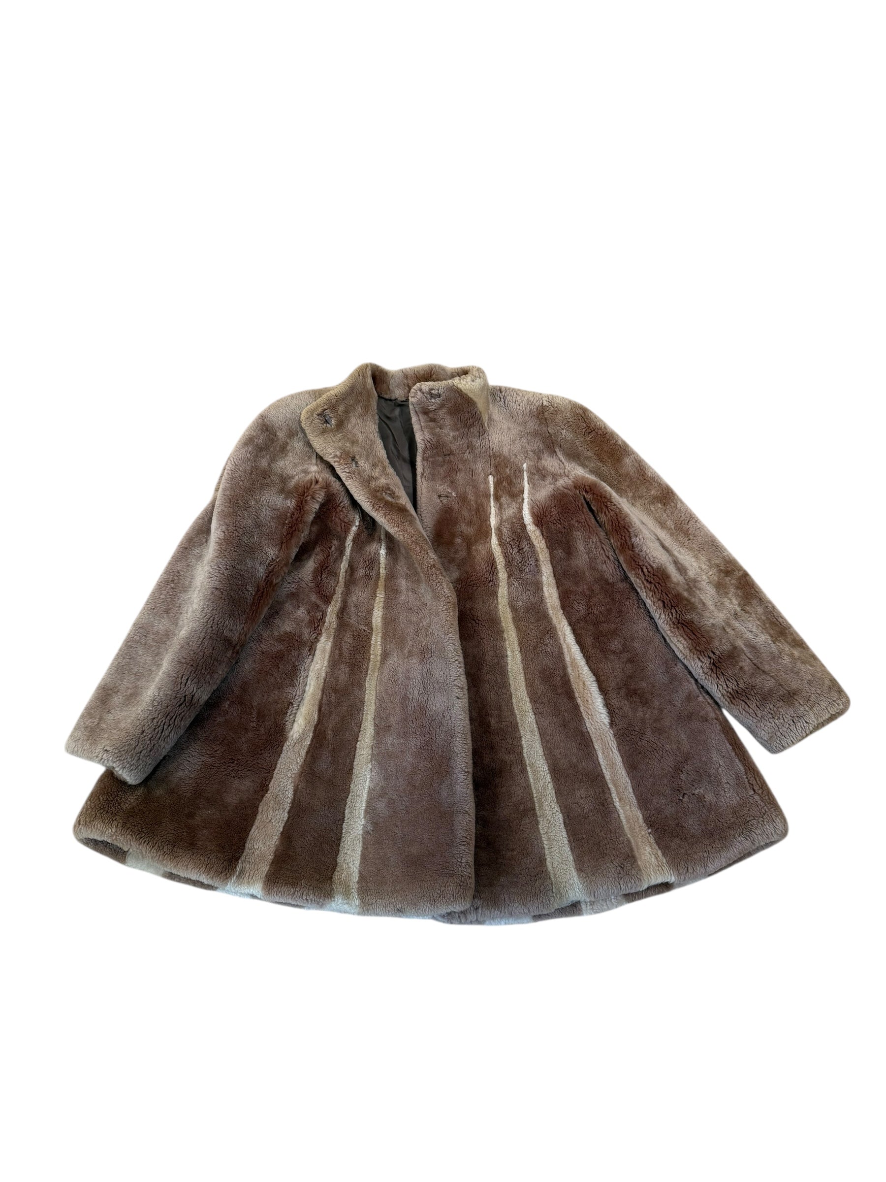 Vintage faux fur coat S/M