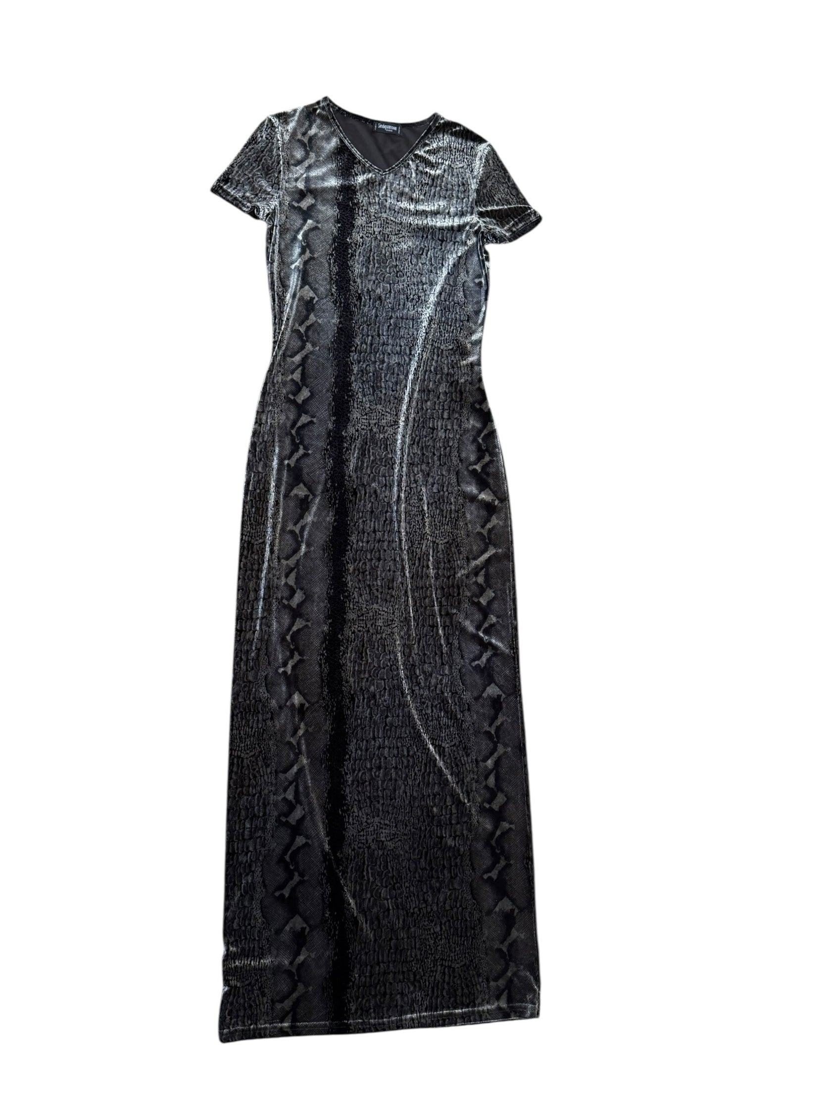 Vintage velvet dress M/L