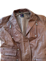Load image into Gallery viewer, Vintage leather jacket S

