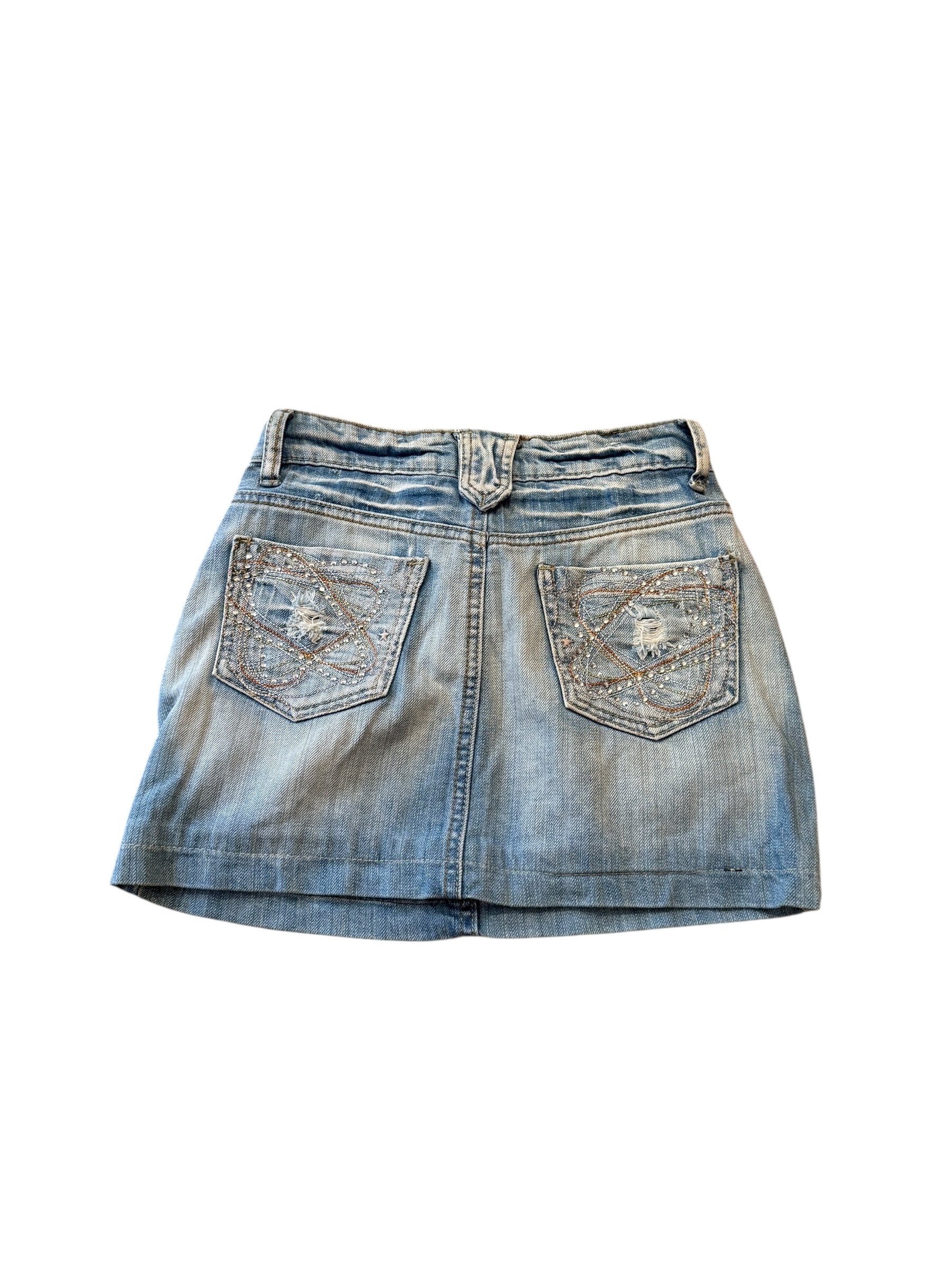 Vintage mini denim skirt XS