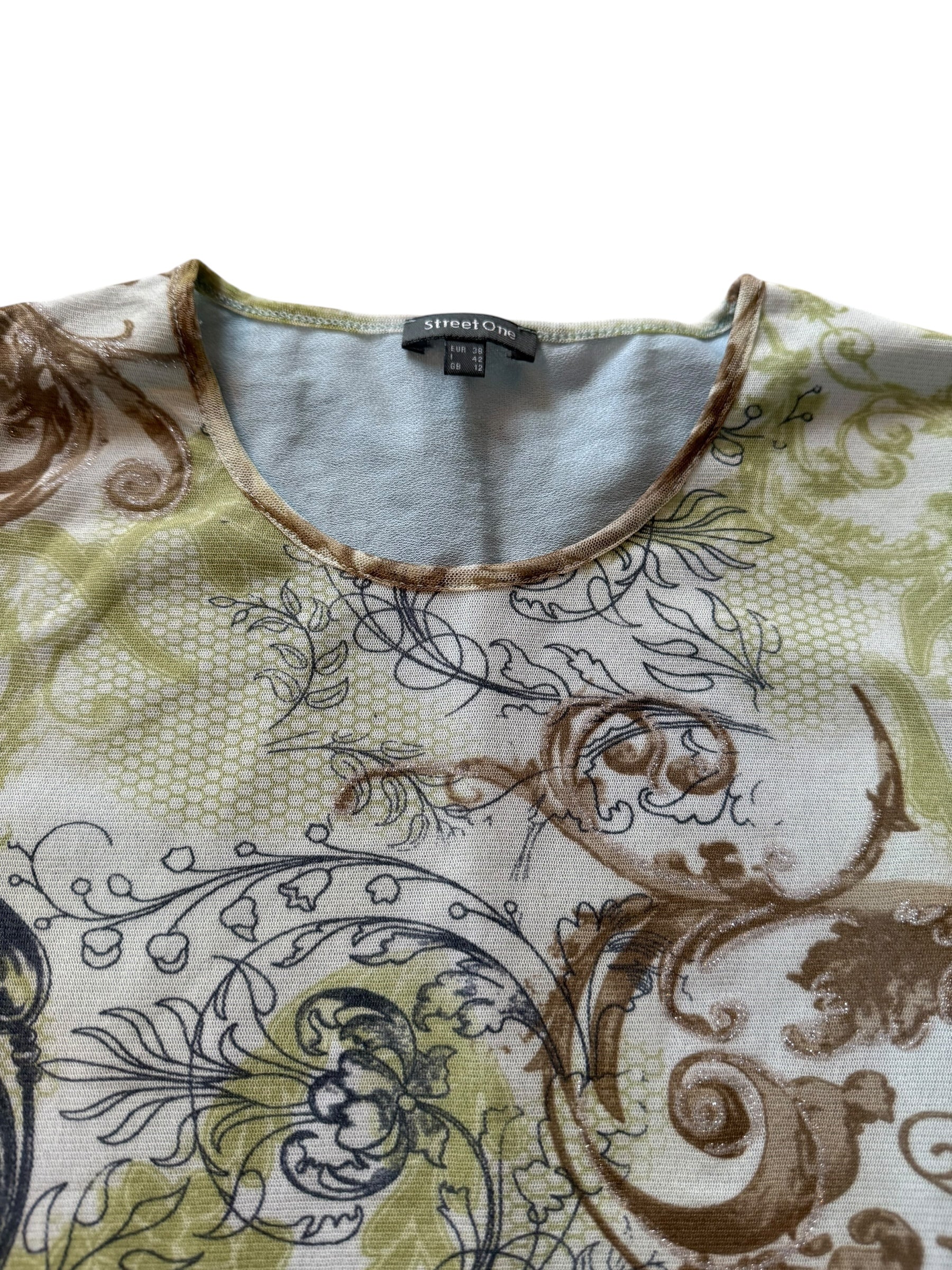Vintage mesh top M