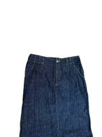 Load image into Gallery viewer, Vintage denim maxi skirt S
