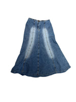 Load image into Gallery viewer, Vintage maxi denim skirt S
