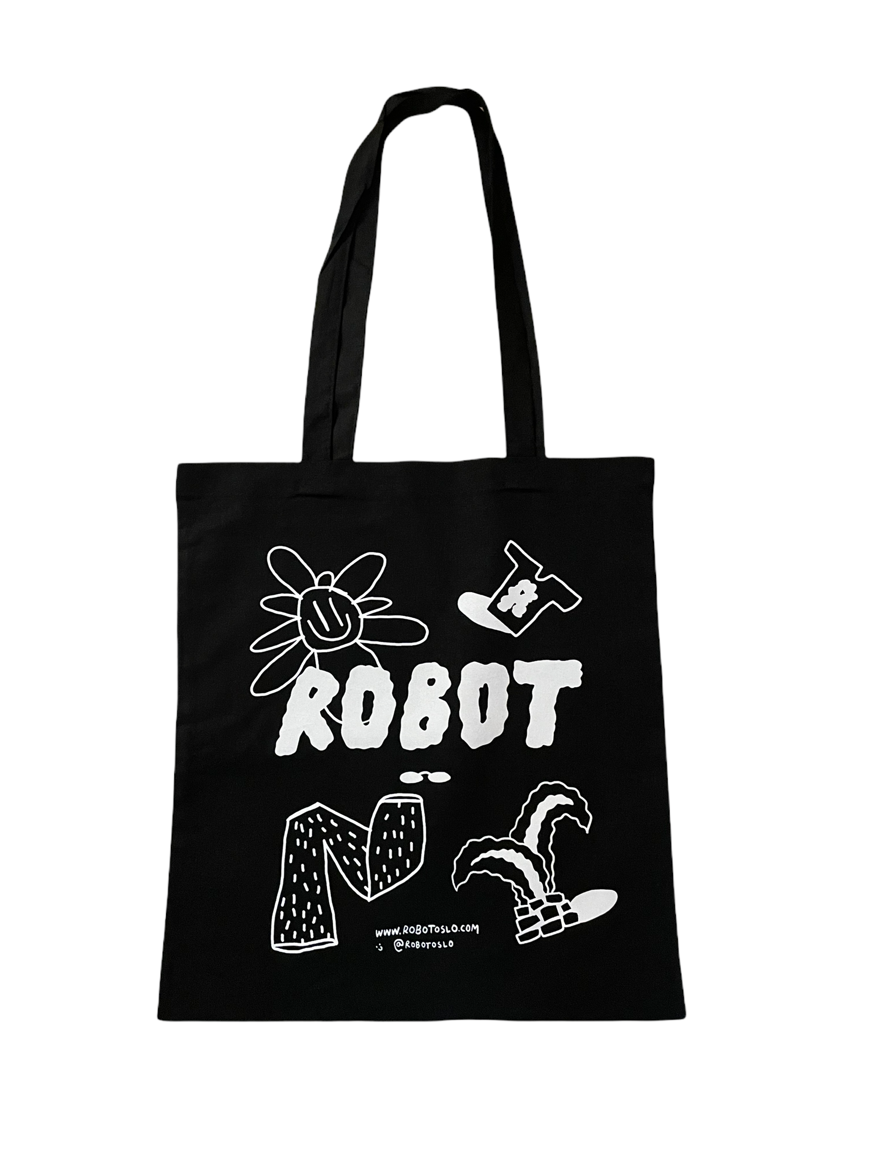 Robot tote bag